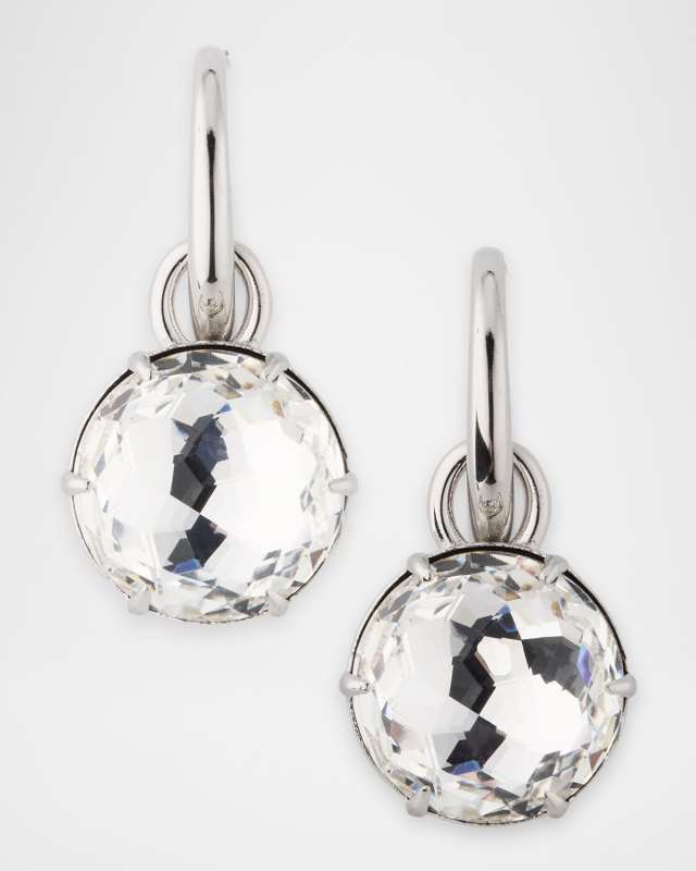 Crystal Mini Hoop Earrings